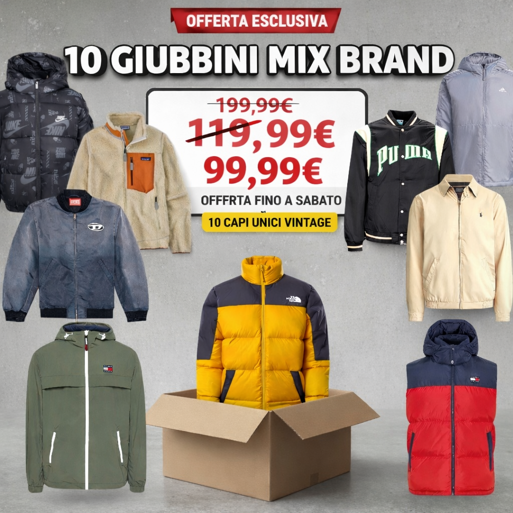 Box 10 Giubbini Mix Brand